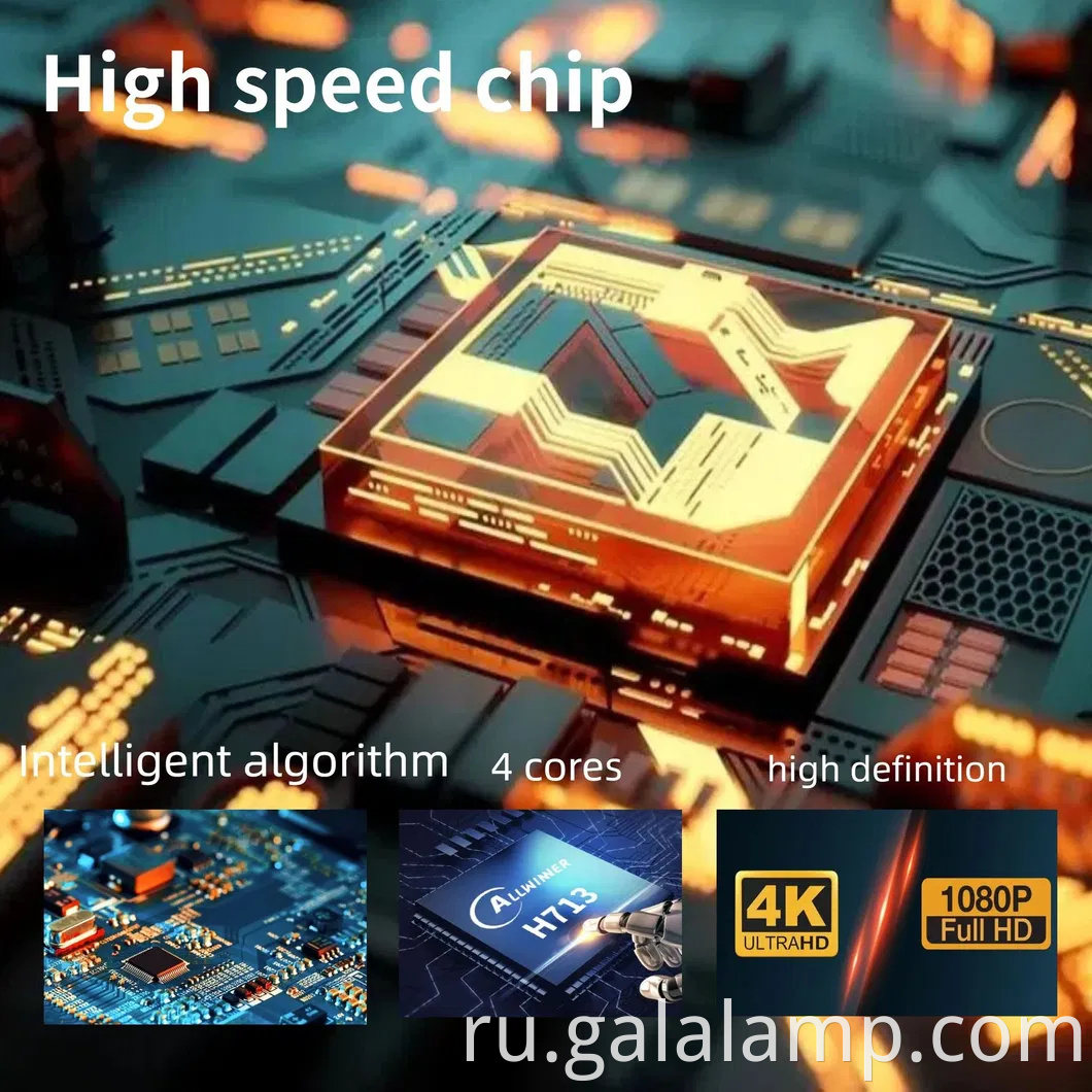 Беспроводной 4K удаленный проектор с Android 11 и Bluetooth Technology Portable